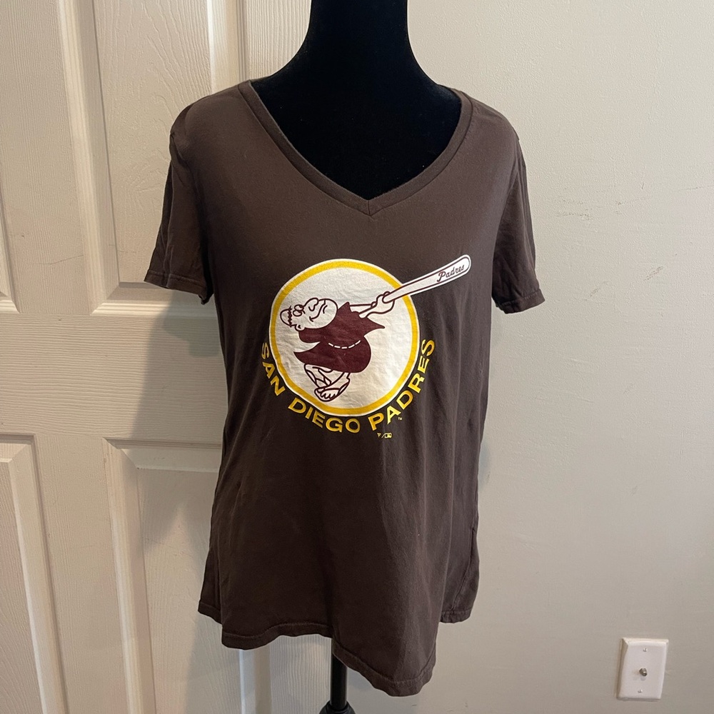 Fanatics Brown San Diego Padres Short Sleeve Tee